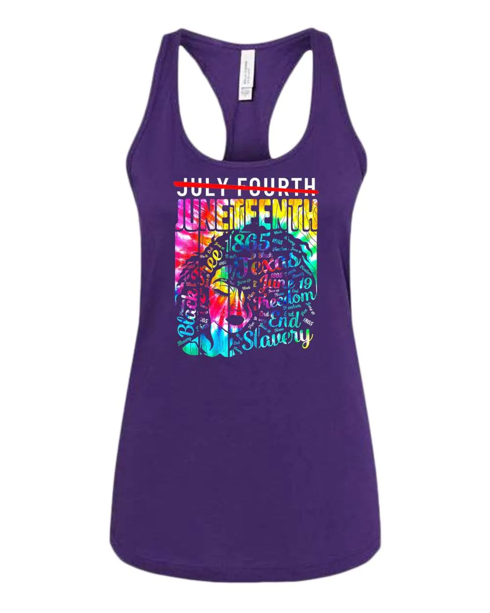 1865 end slavery tank top freedom juneteenth tank top