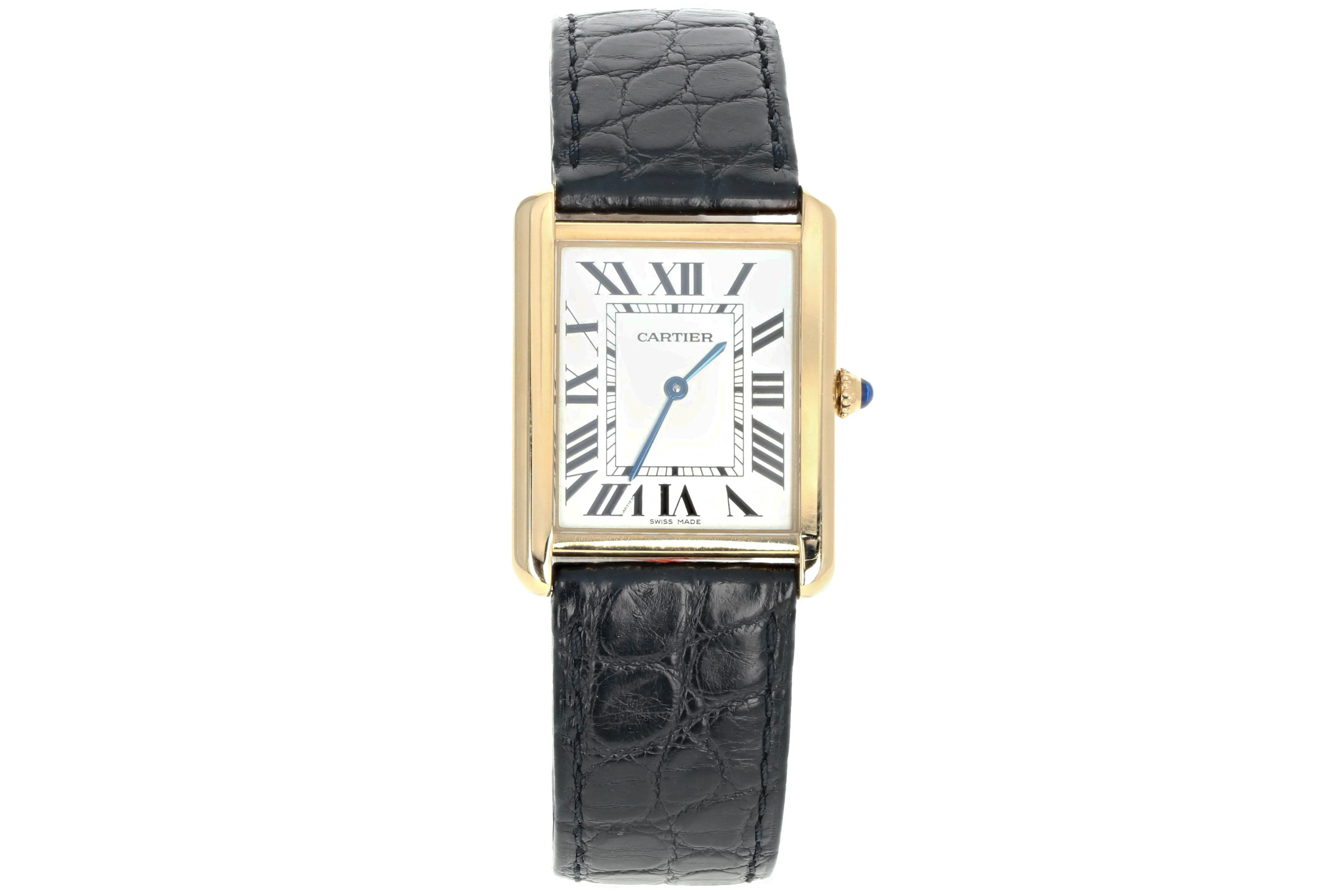 18K Yellow Gold Cartier Tank Solo