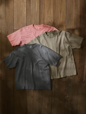 310gsm Heavyweight 100% Cotton Fabric T-shirts