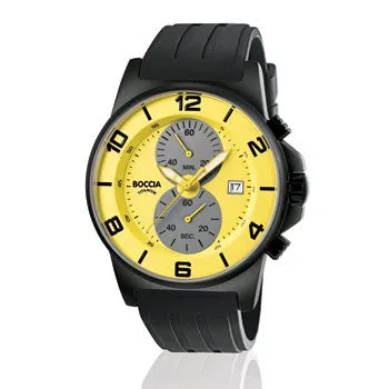 3777-23 Mens Boccia id. Titanium Watch