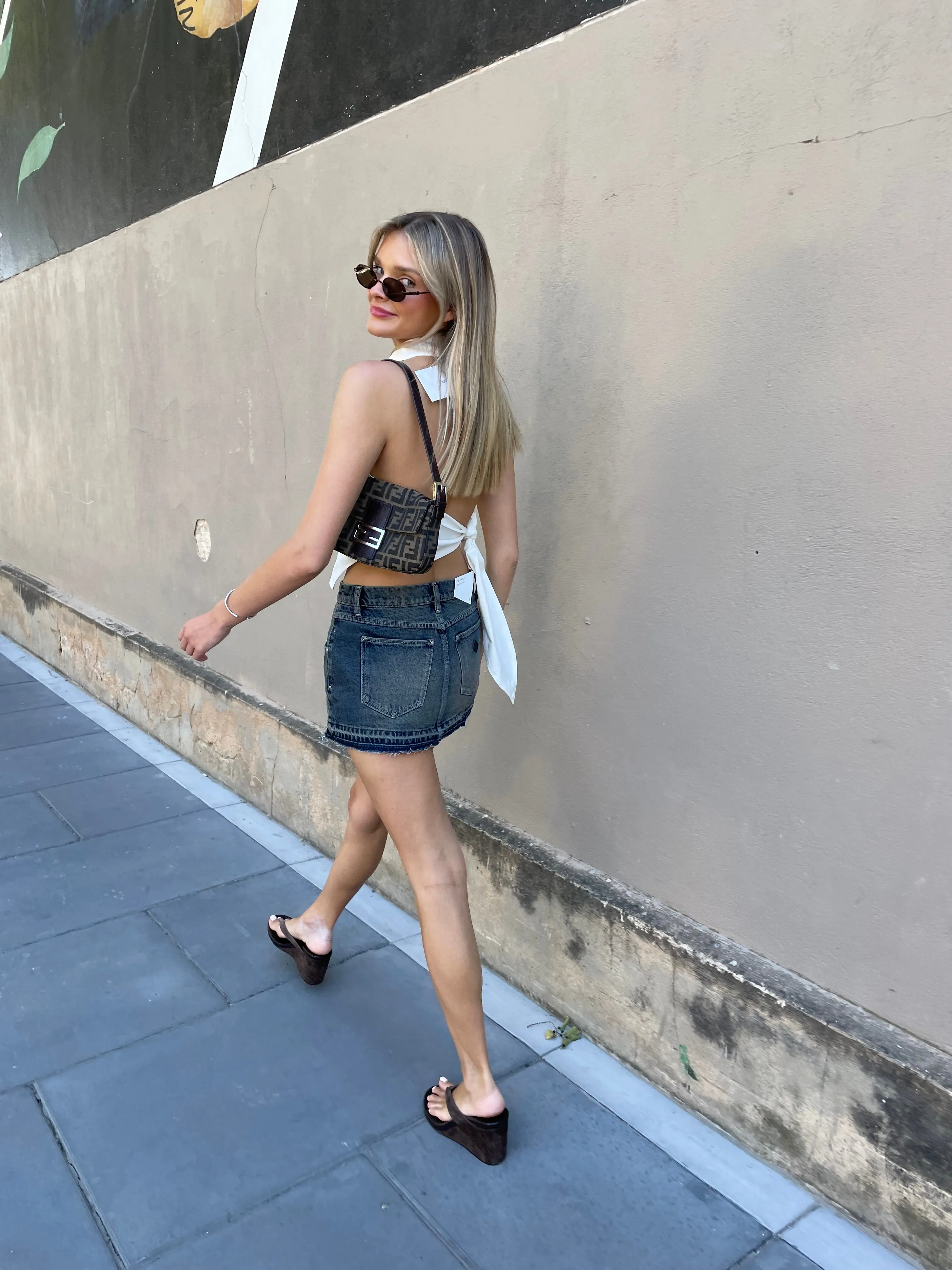 99 LOW SKIRT - QUINN WORN