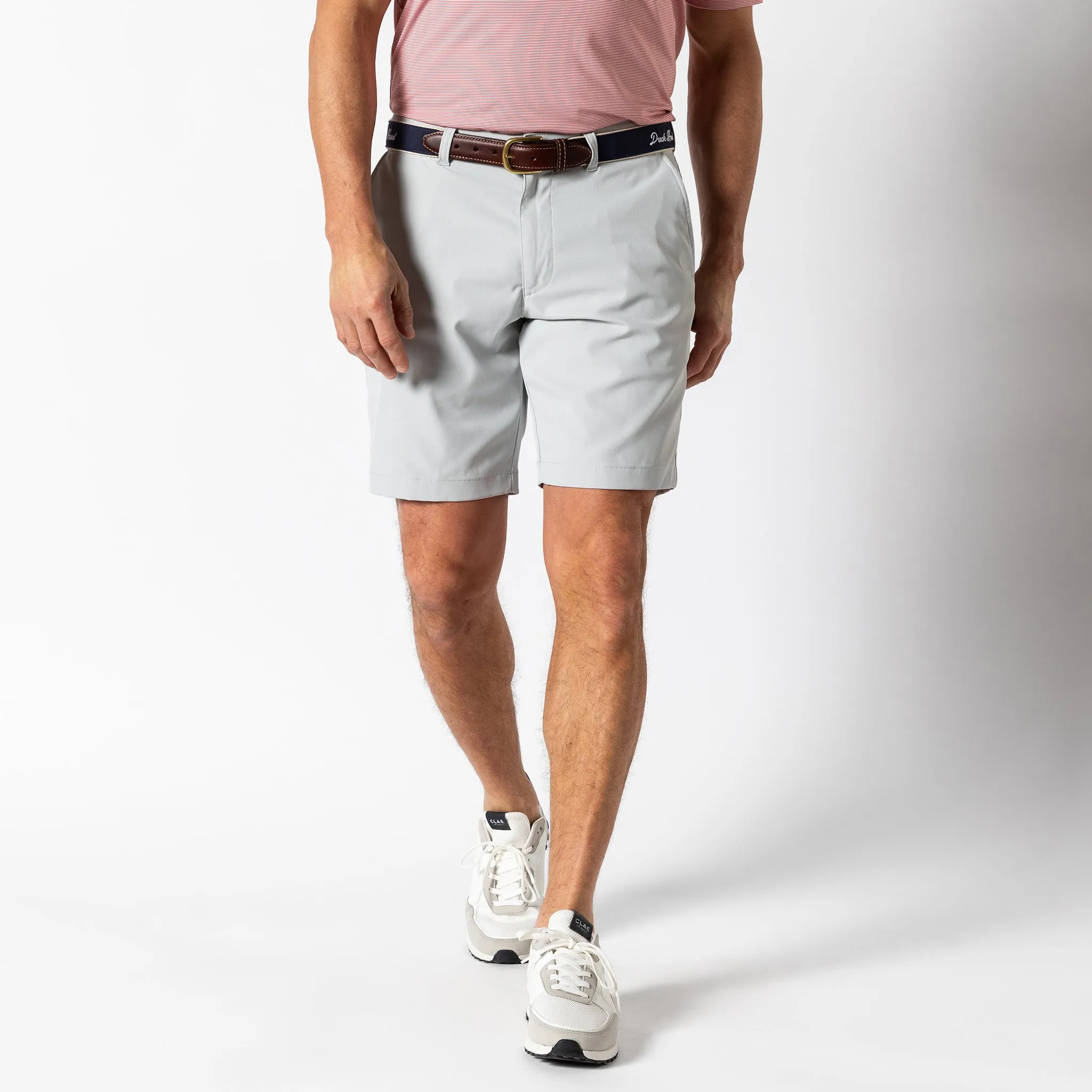 9" Long Drive Performance Short - Mist Grey