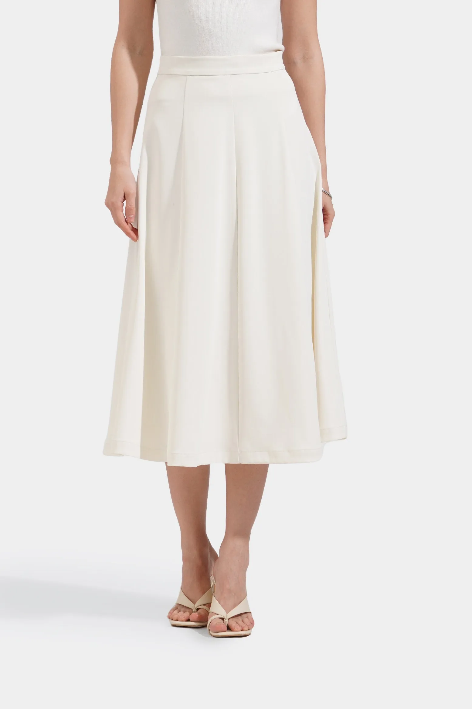 A-line Midi Skirt