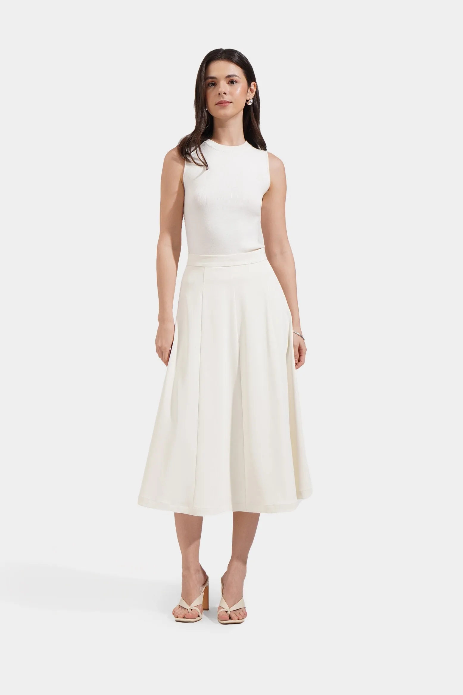 A-line Midi Skirt