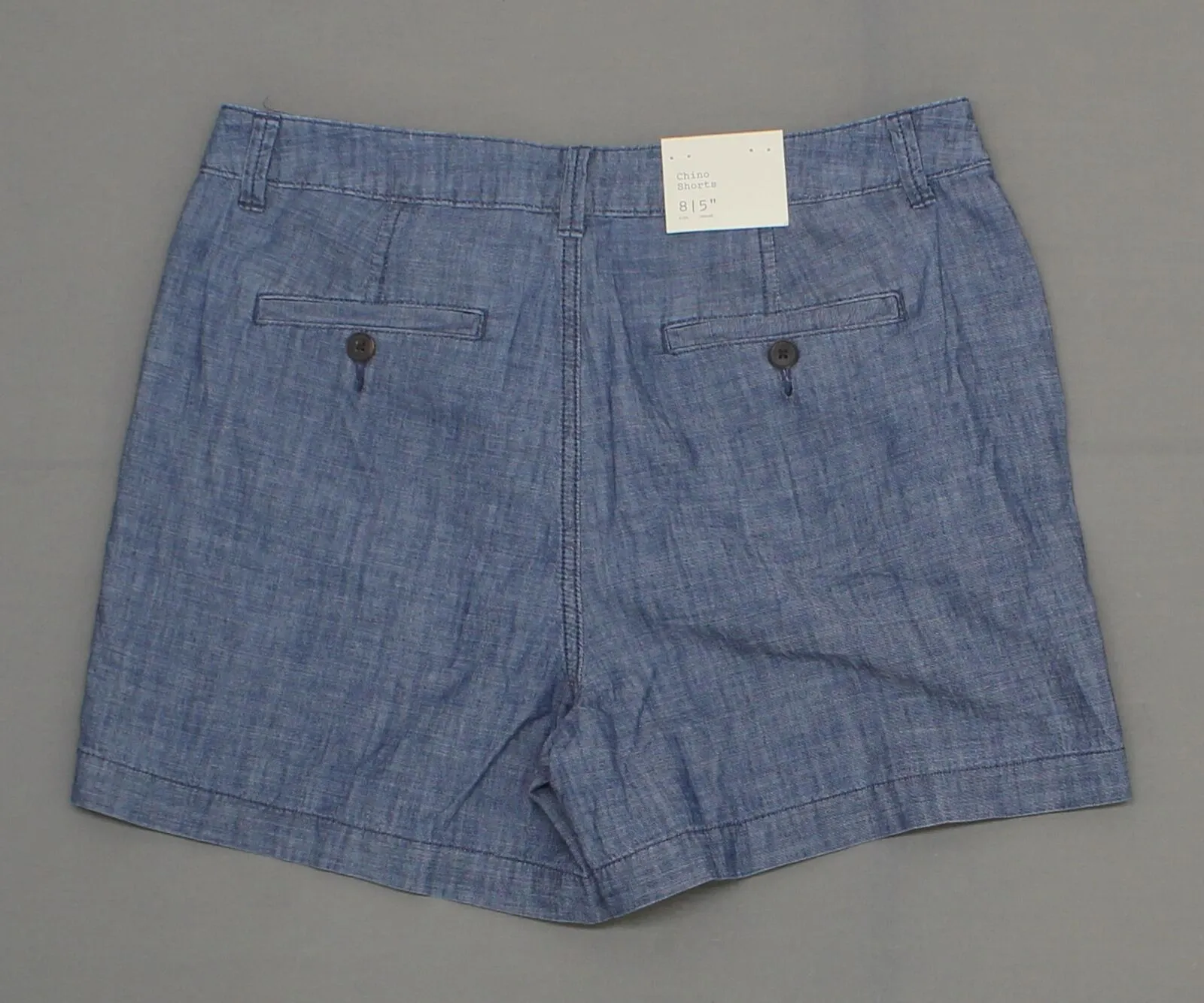 A New Day Women's 5 Inch Chambray Chino Shorts