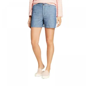 A New Day Women's 5 Inch Chambray Chino Shorts