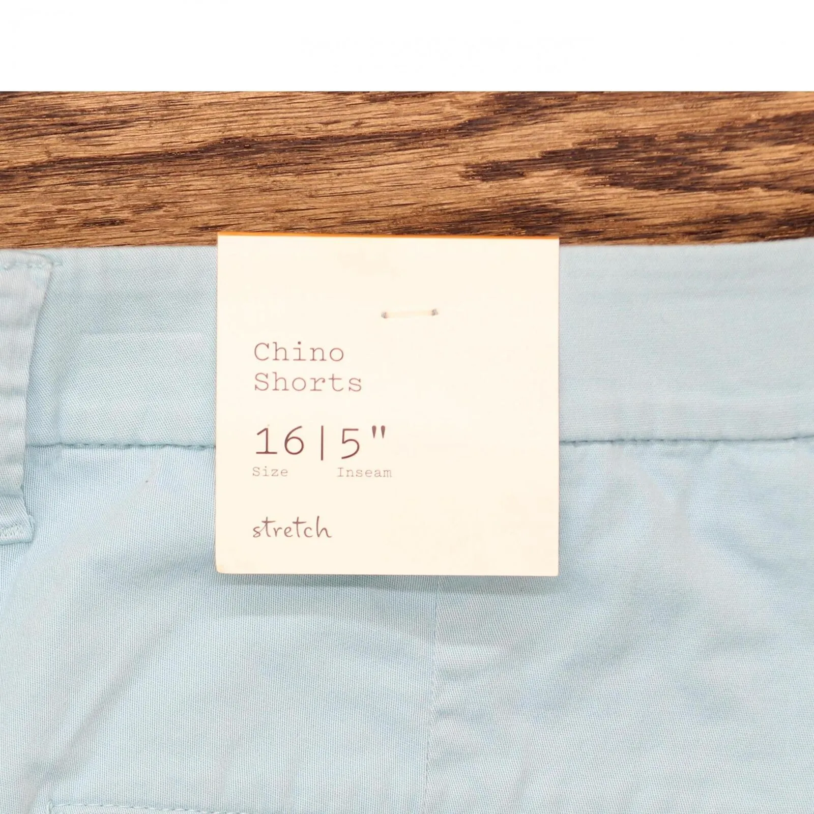 A New Day Women's 5" Clean Chino Shorts 79230681 Turquoise Blue 16
