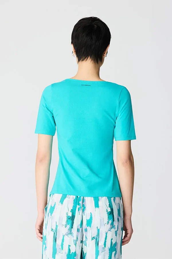 ACQUA RING V-NECK BASIC T-SHIRT