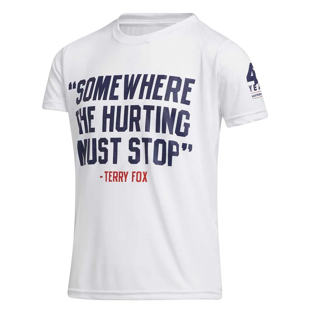 adidas - Kids' (Junior) Terry Fox Quote Tee (CM6205)