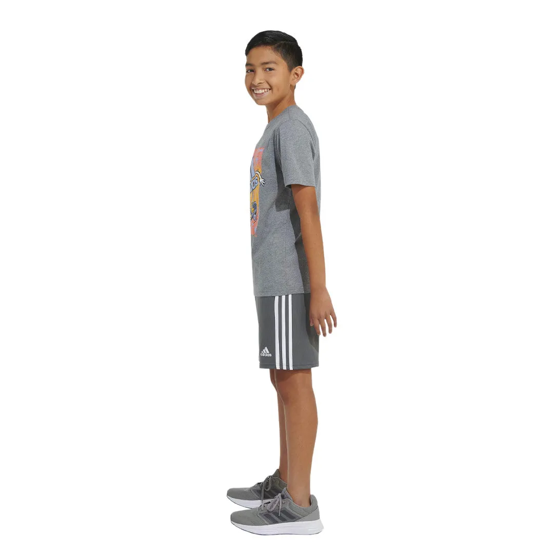adidas - Kids' (Youth) HTR Skater Bos Short Sleeve T-Shirt (GB8881)