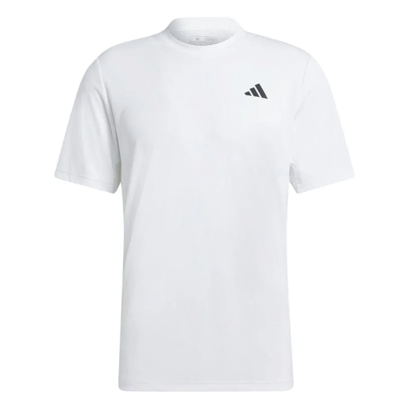 ADIDAS Mens Club Badminton T-Shirt - White