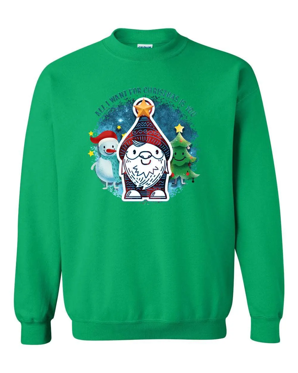 All i want for Christmas is you sweatshirt, Christmas holiday sweatshirt