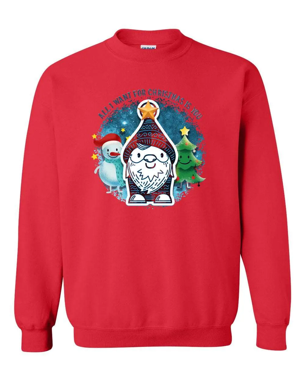 All i want for Christmas is you sweatshirt, Christmas holiday sweatshirt