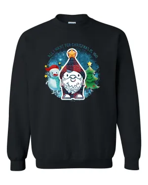 All i want for Christmas is you sweatshirt, Christmas holiday sweatshirt