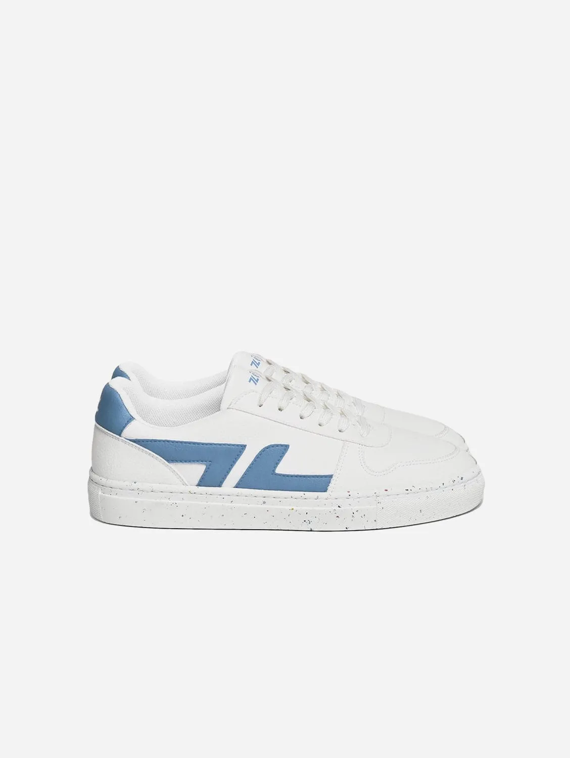 Alpha Unisex Grape Leather Vegan Sneakers | Blue