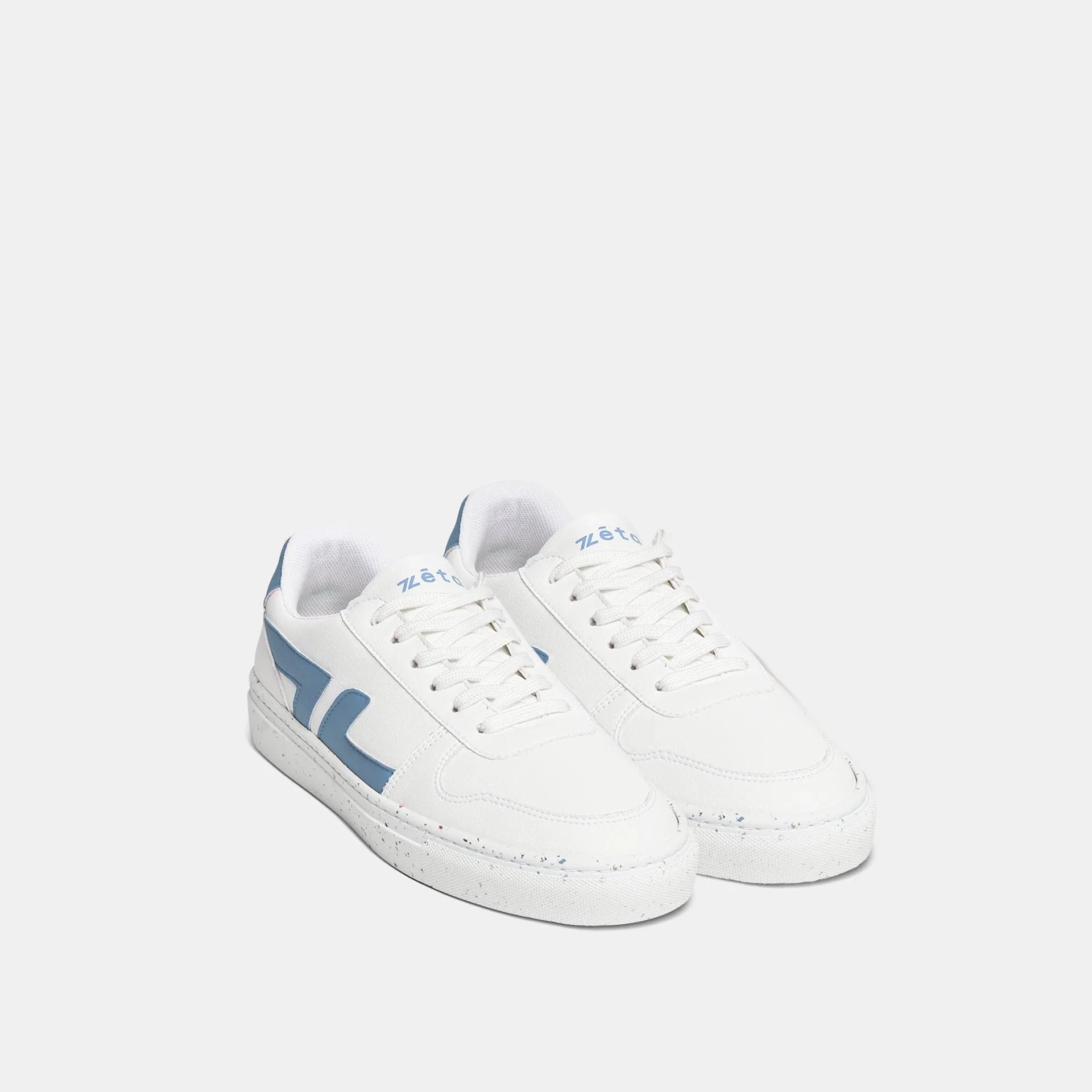 Alpha Unisex Grape Leather Vegan Sneakers | Blue