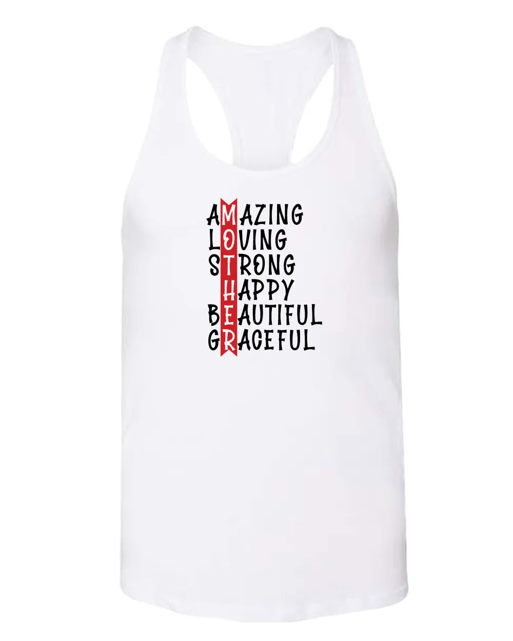 Amazing, loving strong beautiful mom tank top
