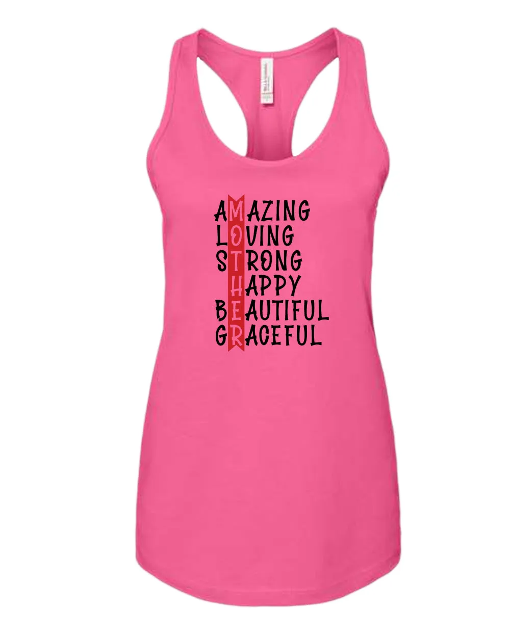 Amazing, loving strong beautiful mom tank top