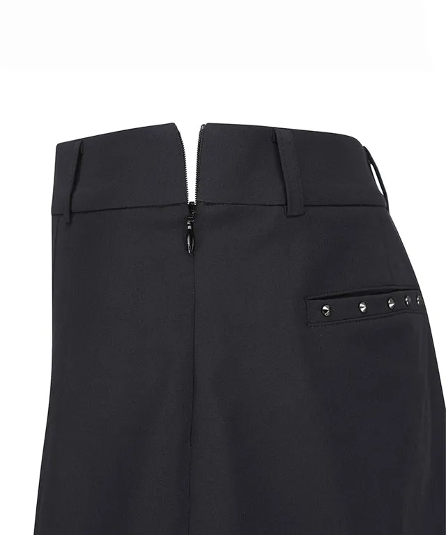 ANEW Golf: Women Out Pocket Point A-Line Skirt - Black