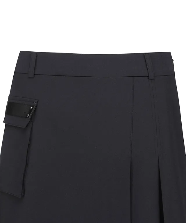 ANEW Golf: Women Out Pocket Point A-Line Skirt - Black