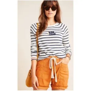 Anthropologie Wilder Rope Utility Shorts in Burnt Orange Size 30