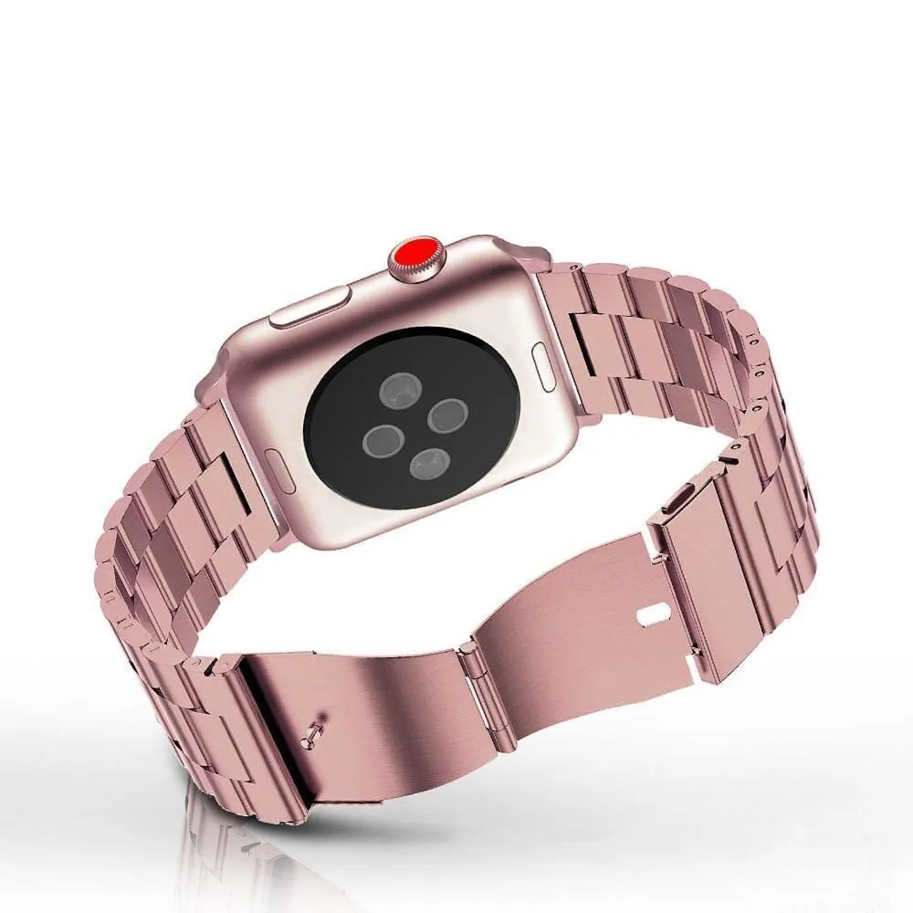 Apple Watch Stainless Steel Link Watch Straps Replacement Bands