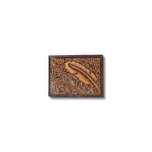 Ariat Bi-Fold Feather Embossed