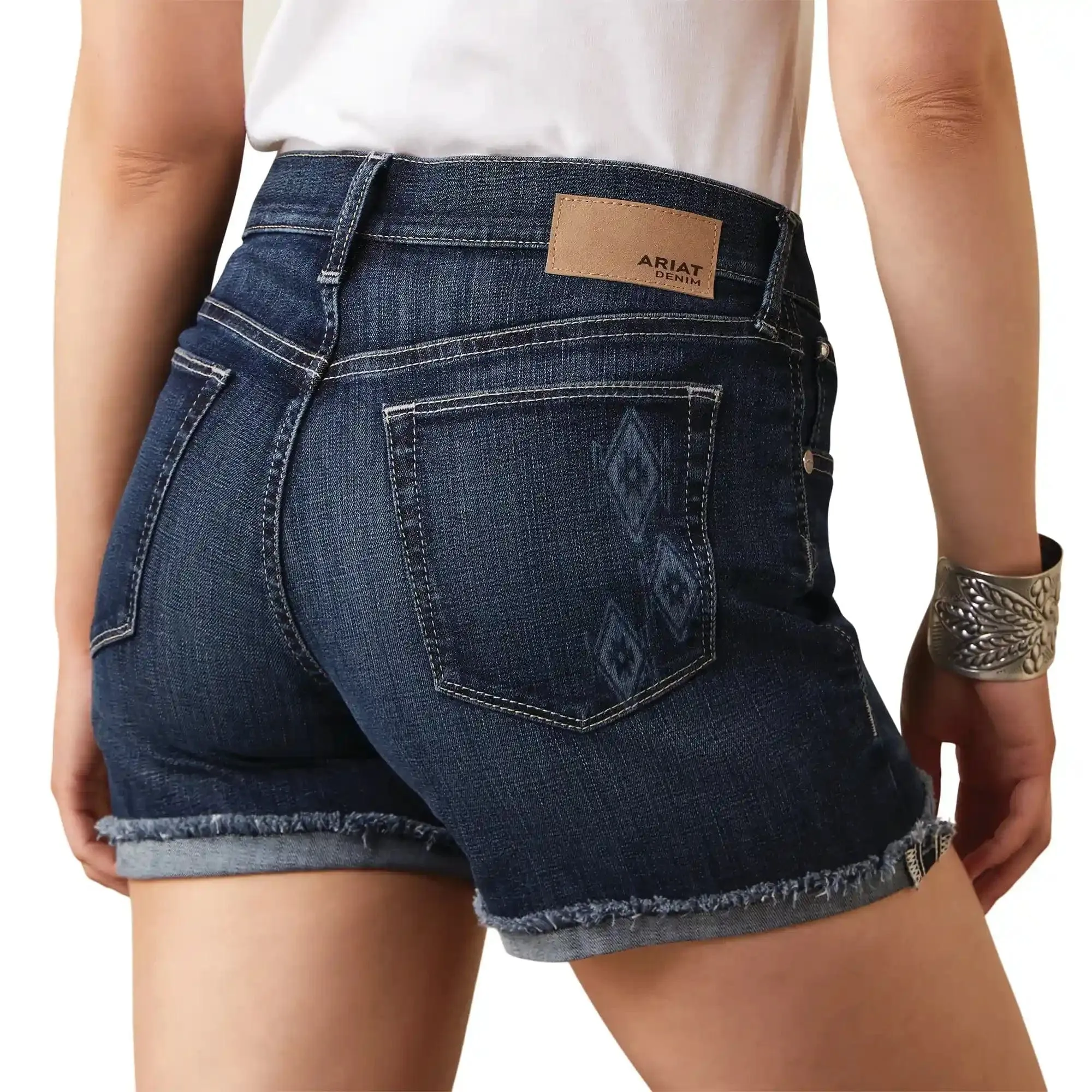 Ariat Womens Perfect Rise 5in Short Zuri Florida