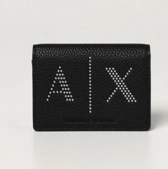 A.R.M.A.N.I E.X.C.H.A.N.G.E Logo Cardholder/Wallet