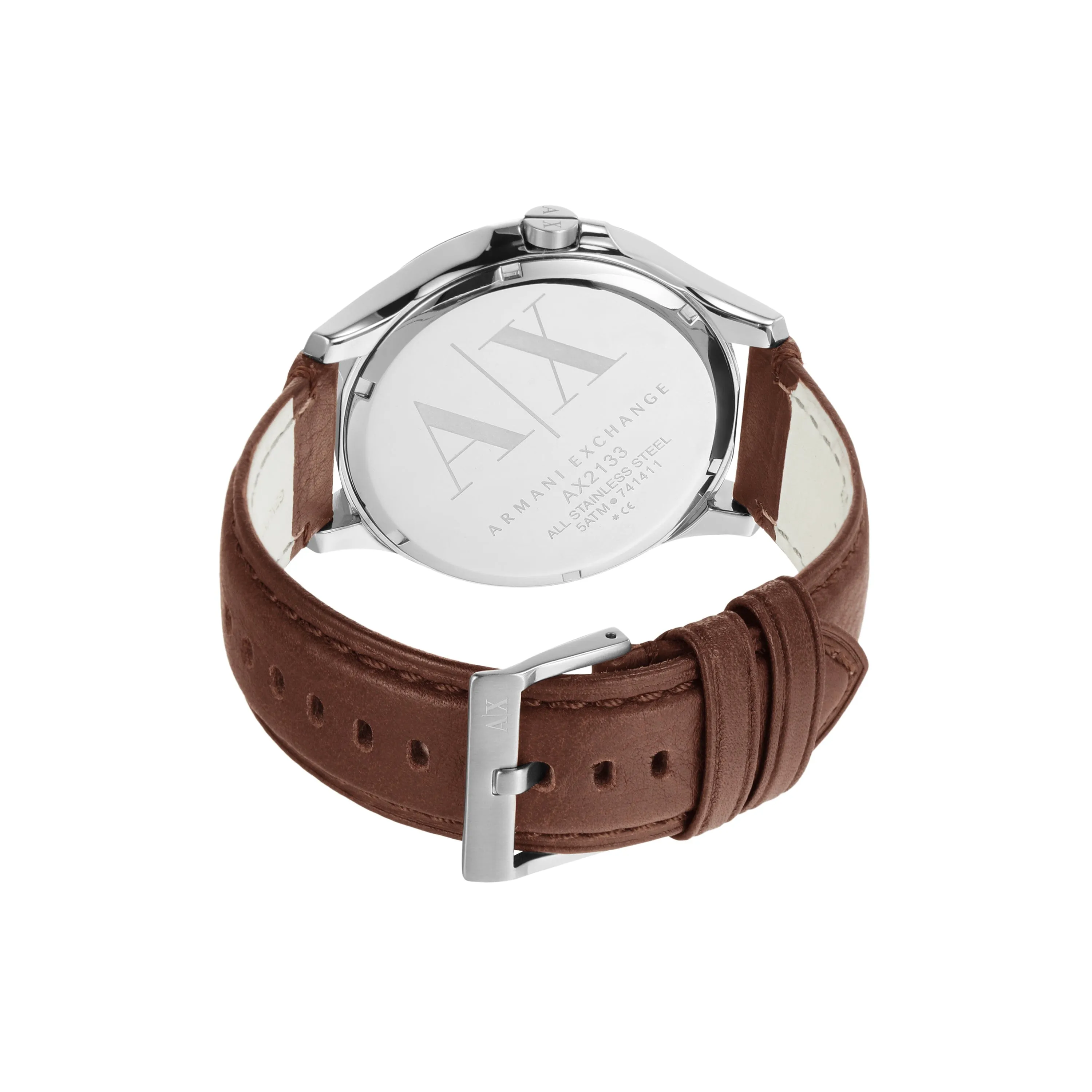 Armani Exchange Men's Leather Watch - AX2133