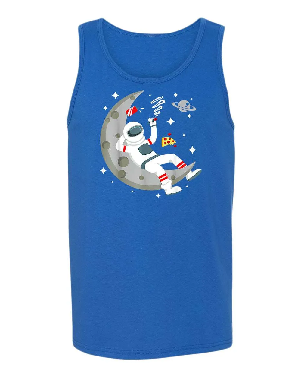 Astronaut chilling 420 tank top