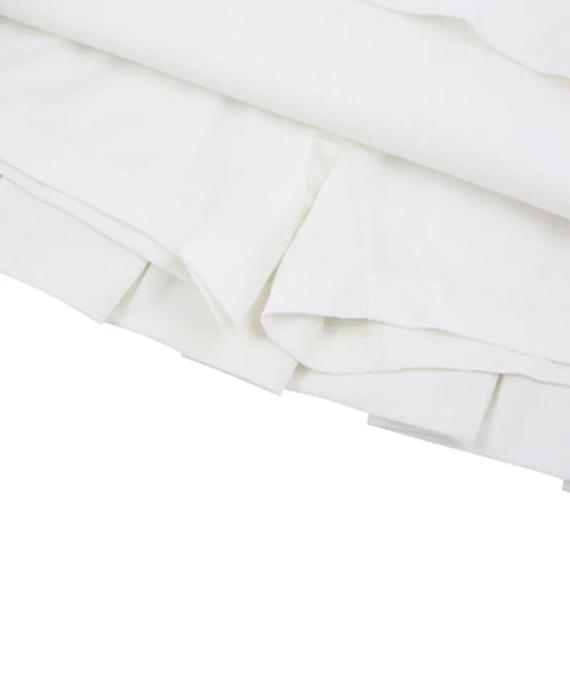 AVEN Front Pocket A-line Skirt - Ivory