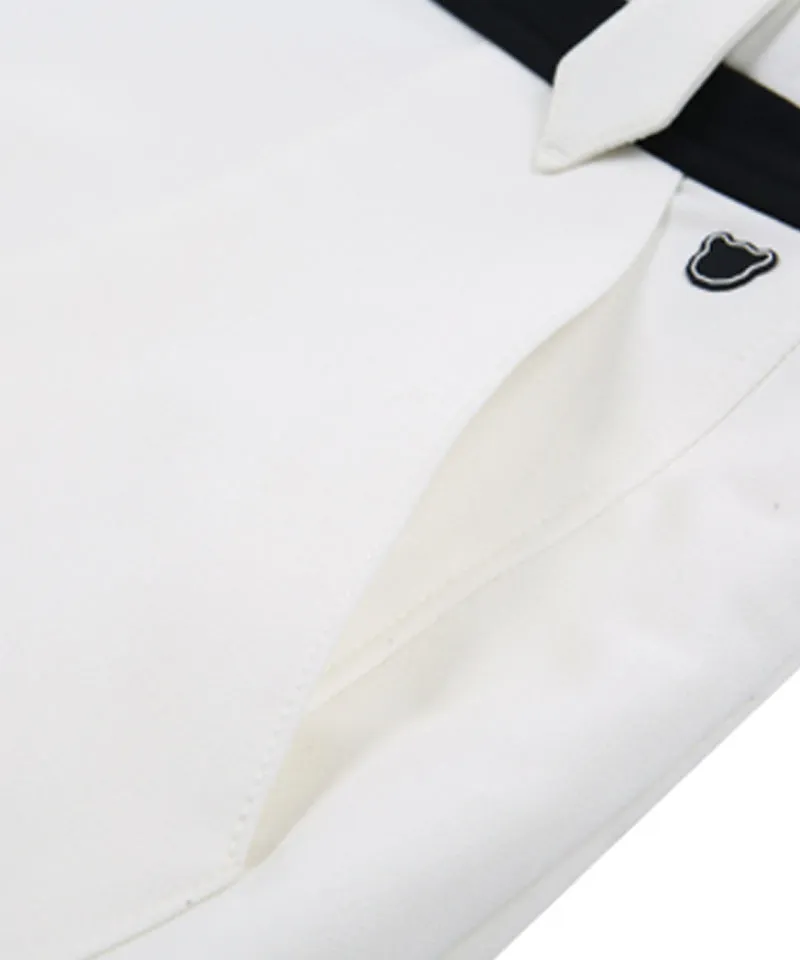 AVEN Front Pocket A-line Skirt - Ivory