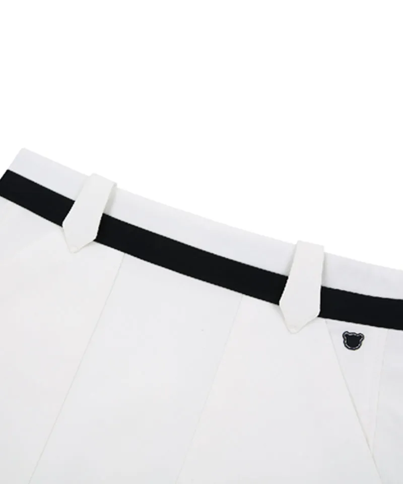 AVEN Front Pocket A-line Skirt - Ivory