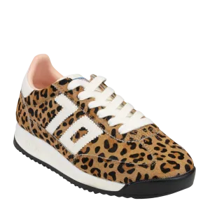 Barkley Jogger in Leopard Camel White