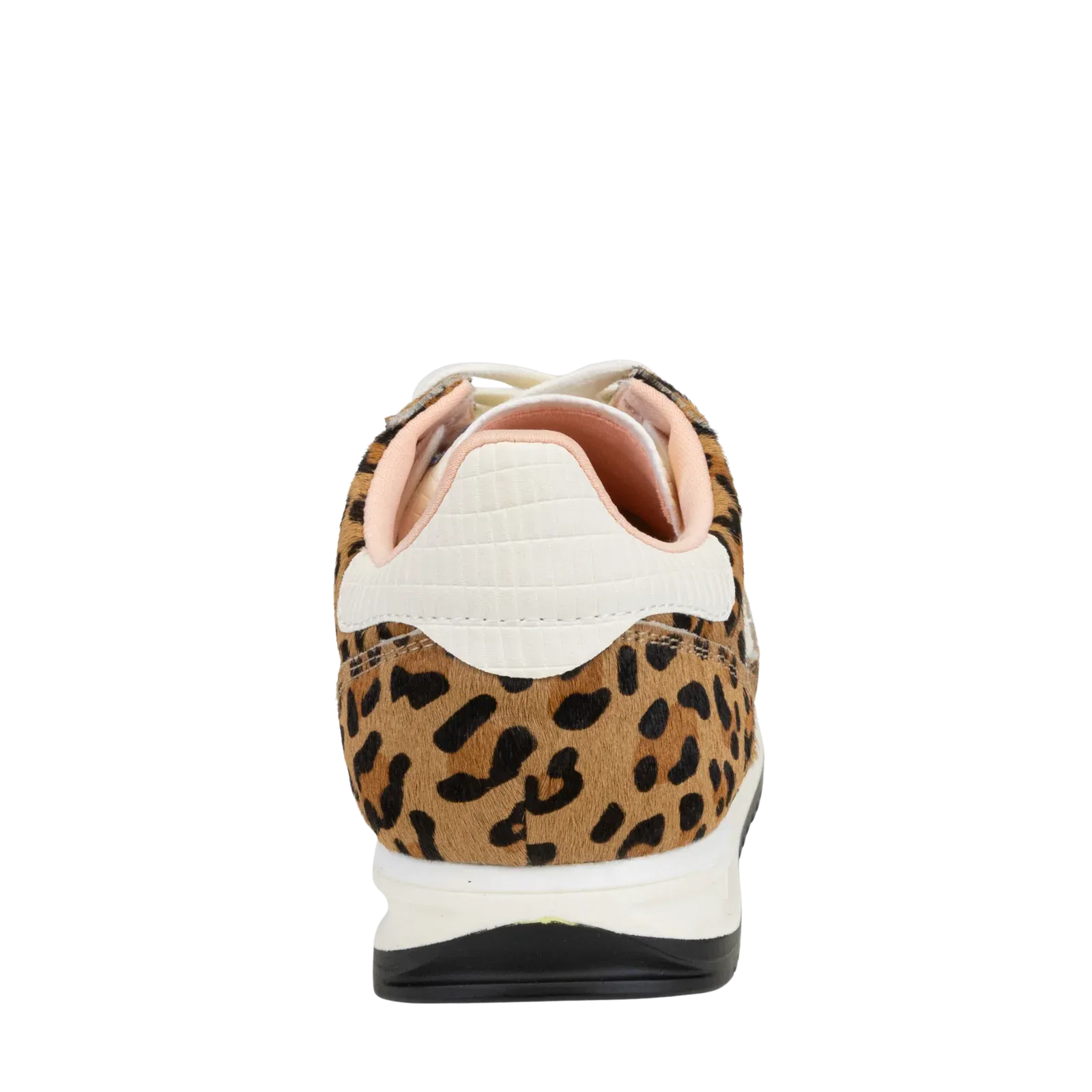 Barkley Jogger in Leopard Camel White