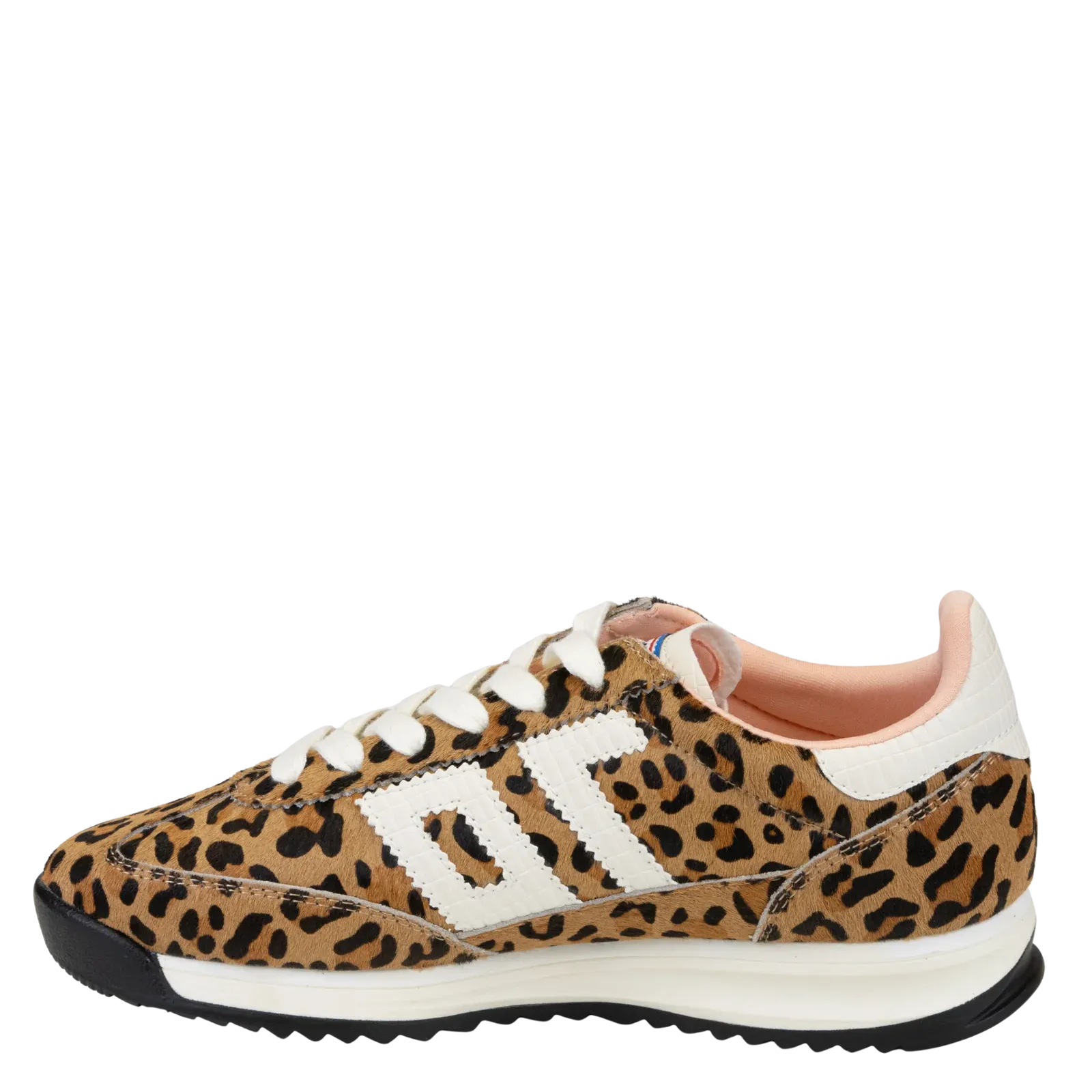 Barkley Jogger in Leopard Camel White