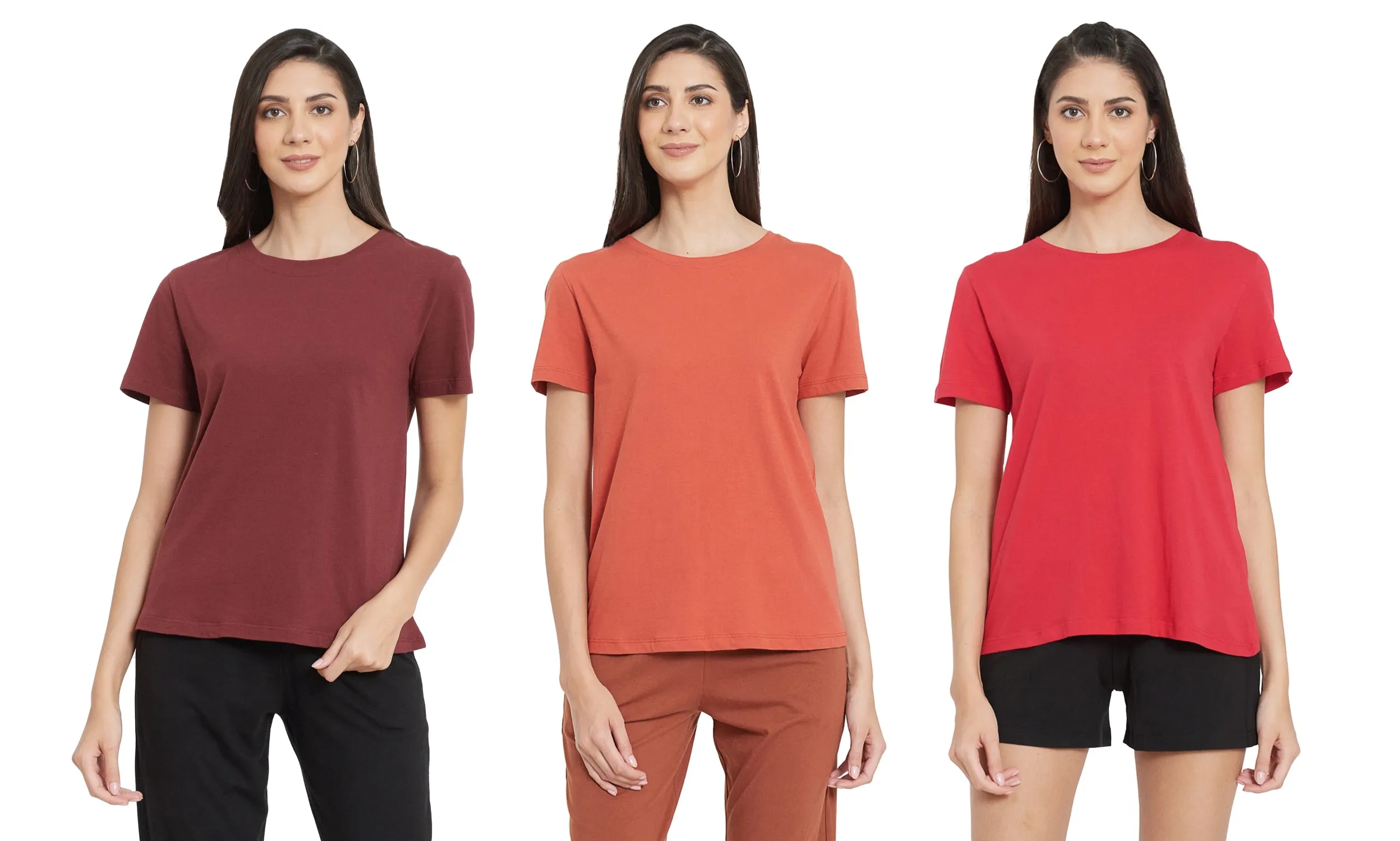BASIC Lounge TEE (SET OF THREE)