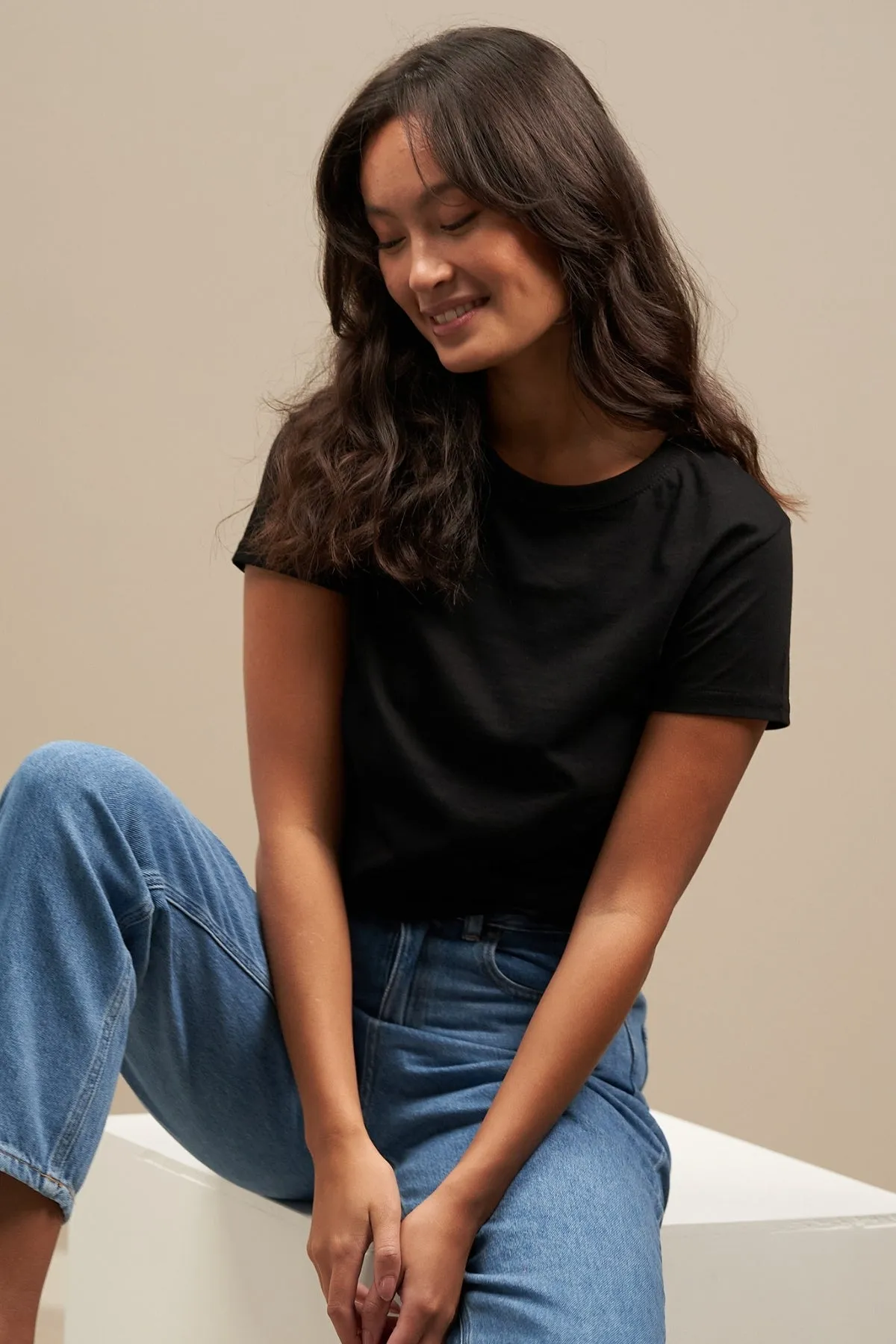 Basic T-shirt - Pakketilbud - Dame (9 stk.)