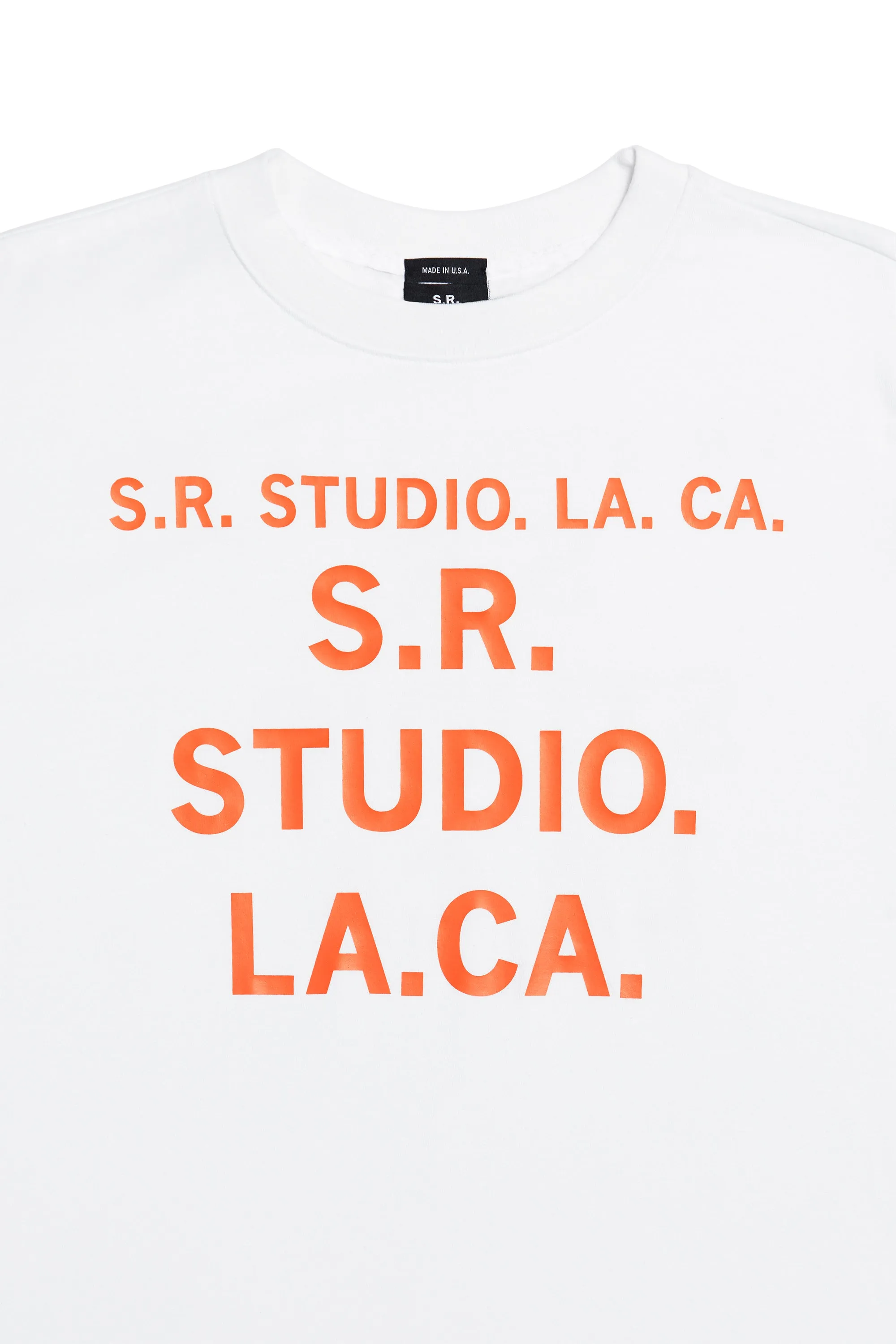BASIC T-SHIRT WITH S.R.S LOGO FRONT & BACK