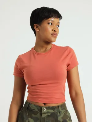 Basic Tee - Rust