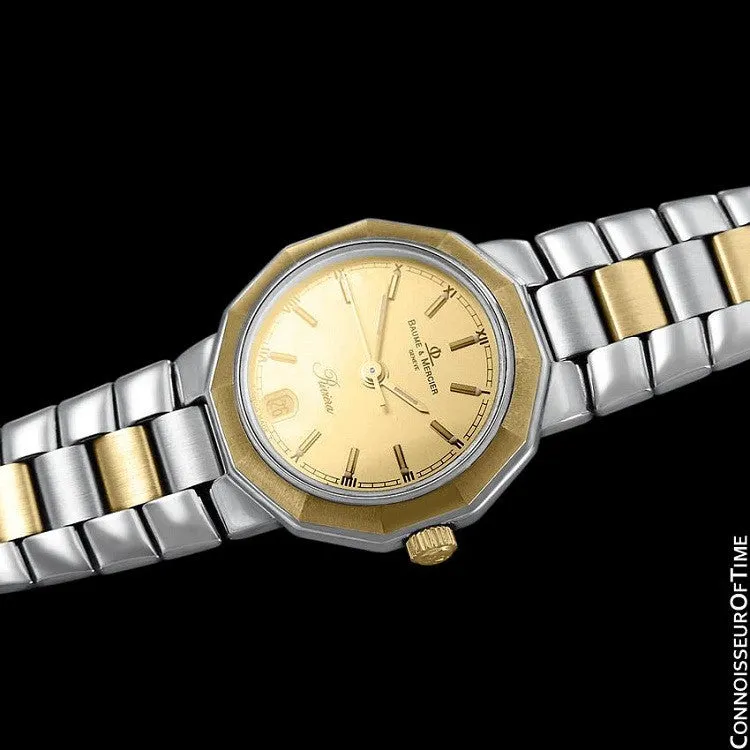 Baume & Mercier Ladies Riviera Two-Tone Watch - Stainless Steel & 18K Solid Gold