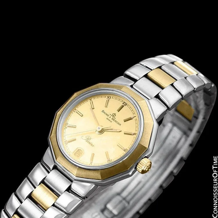 Baume & Mercier Ladies Riviera Two-Tone Watch - Stainless Steel & 18K Solid Gold
