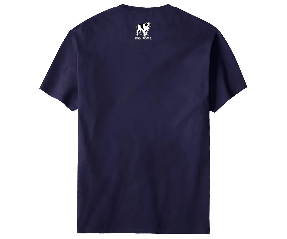 Bd University Burgundy Gold T-shirt