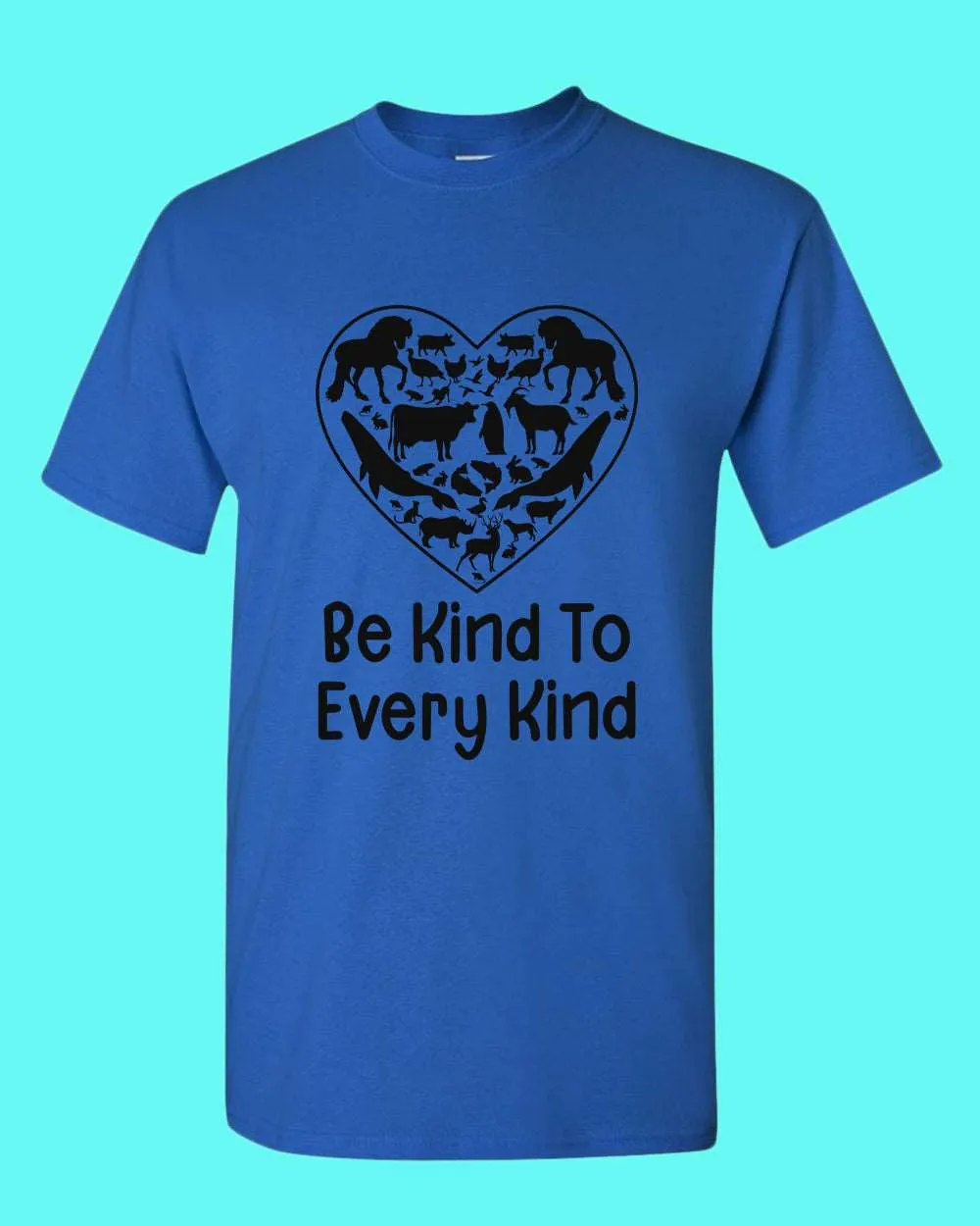 Be kind to Every kind shirt, vegan t-shirt