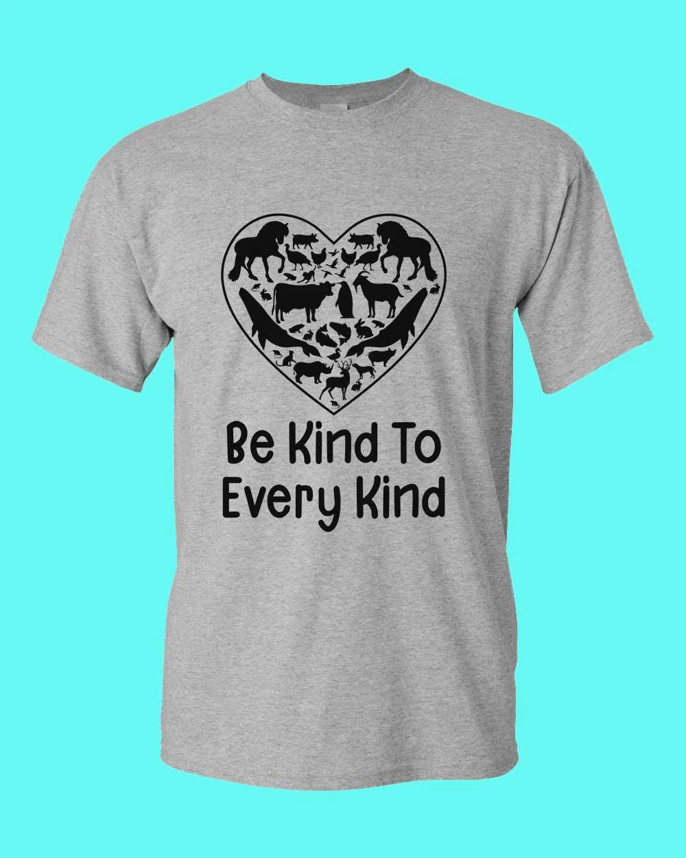 Be kind to Every kind shirt, vegan t-shirt
