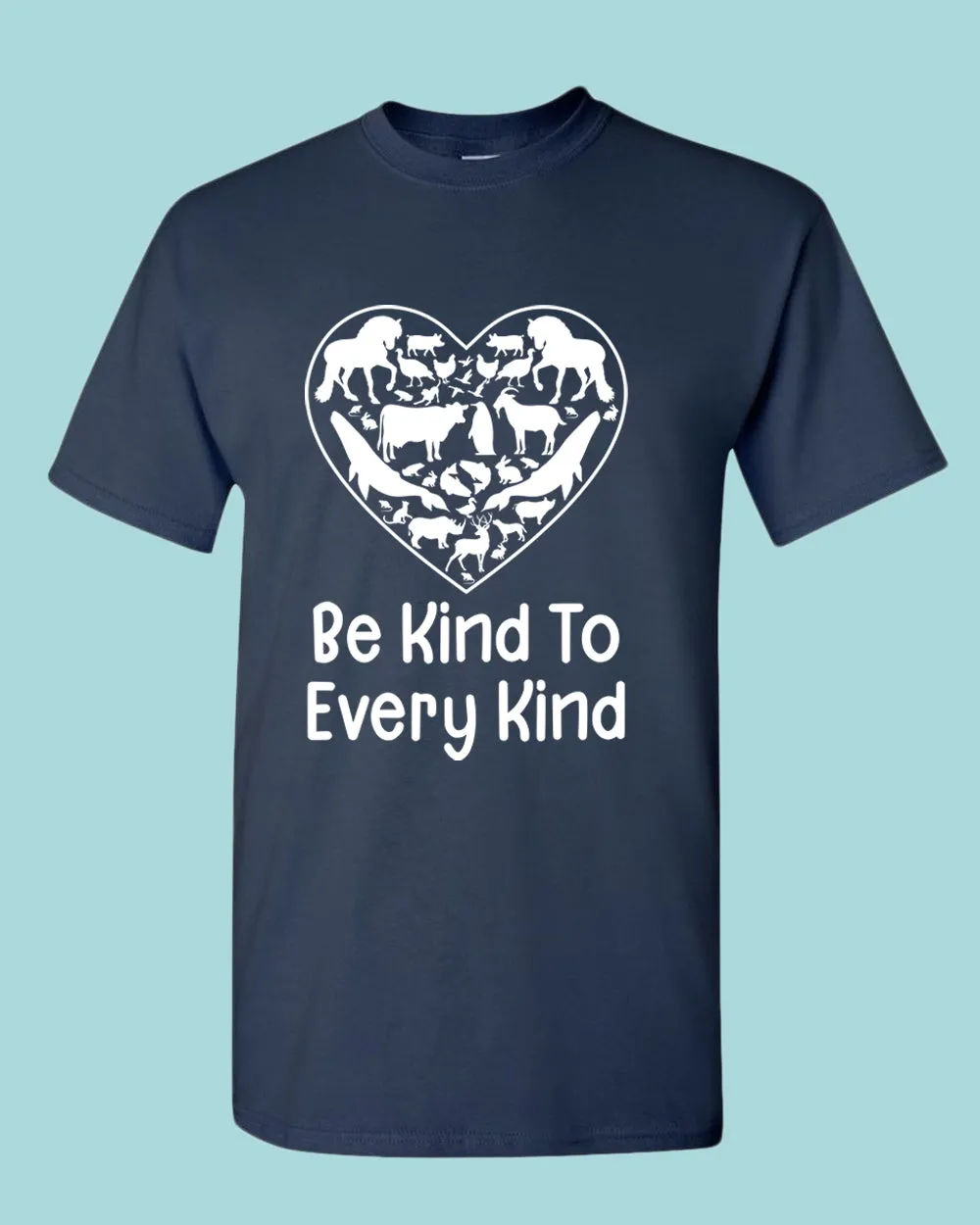 Be kind to Every kind shirt, vegan t-shirt
