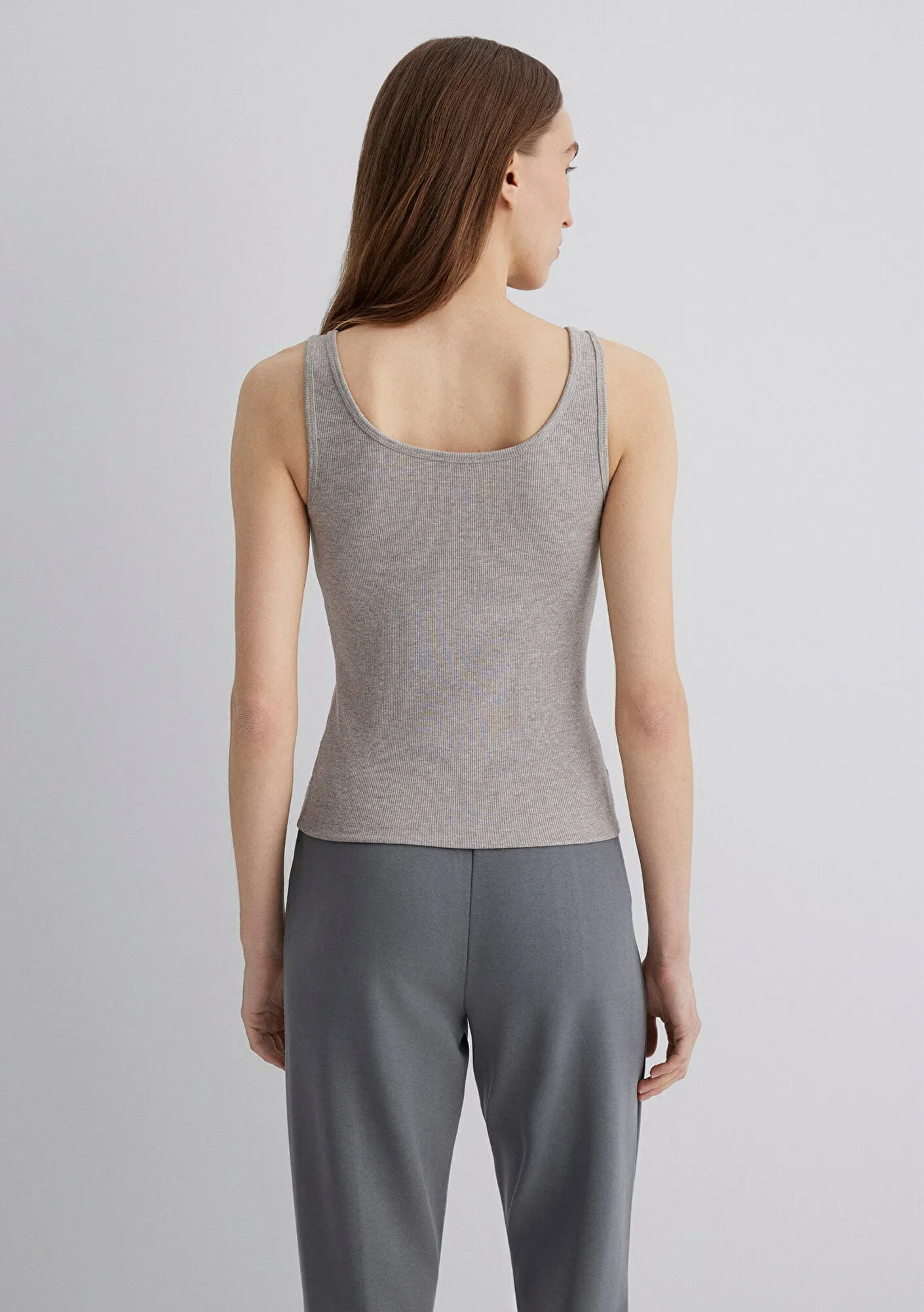 Beige Basic T-Shirt