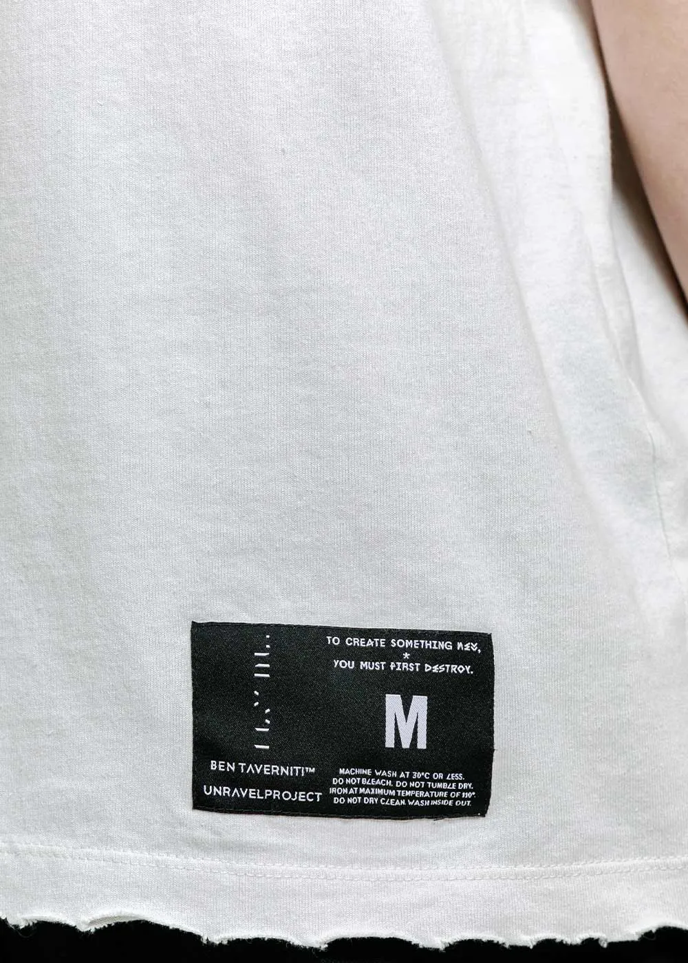 Beige Vintage J Skate T-Shirt