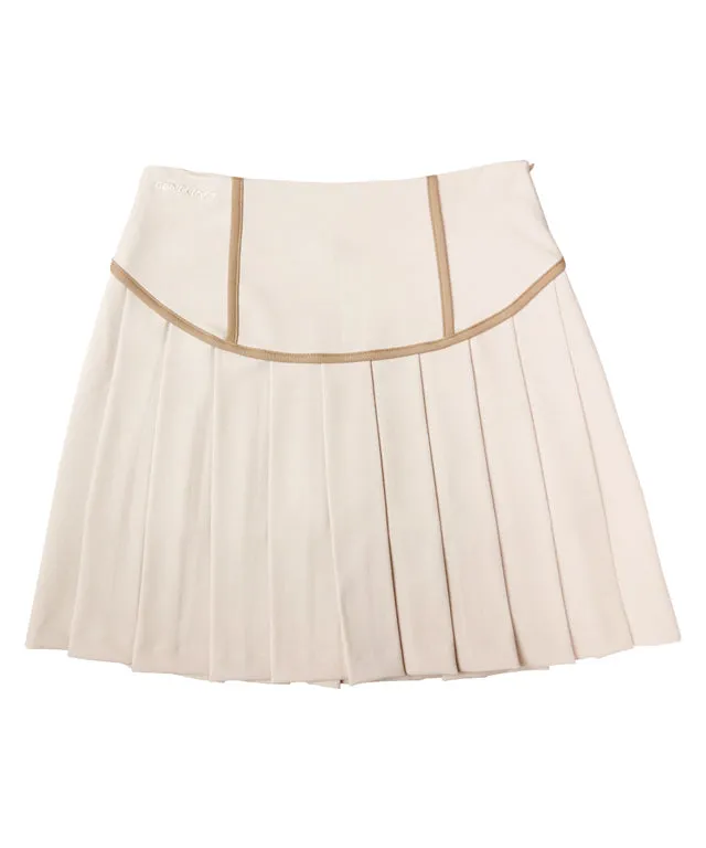 BENECIA 12 Jenny A Line Skirt - Beige